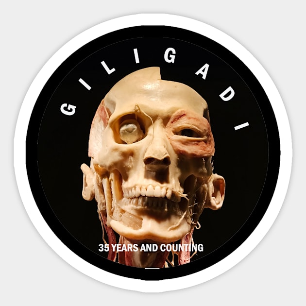 Giligadi 35 Years Sticker by MrGreenGenes420